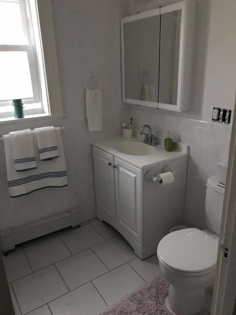 Bathroom remodel project in Peabody MA