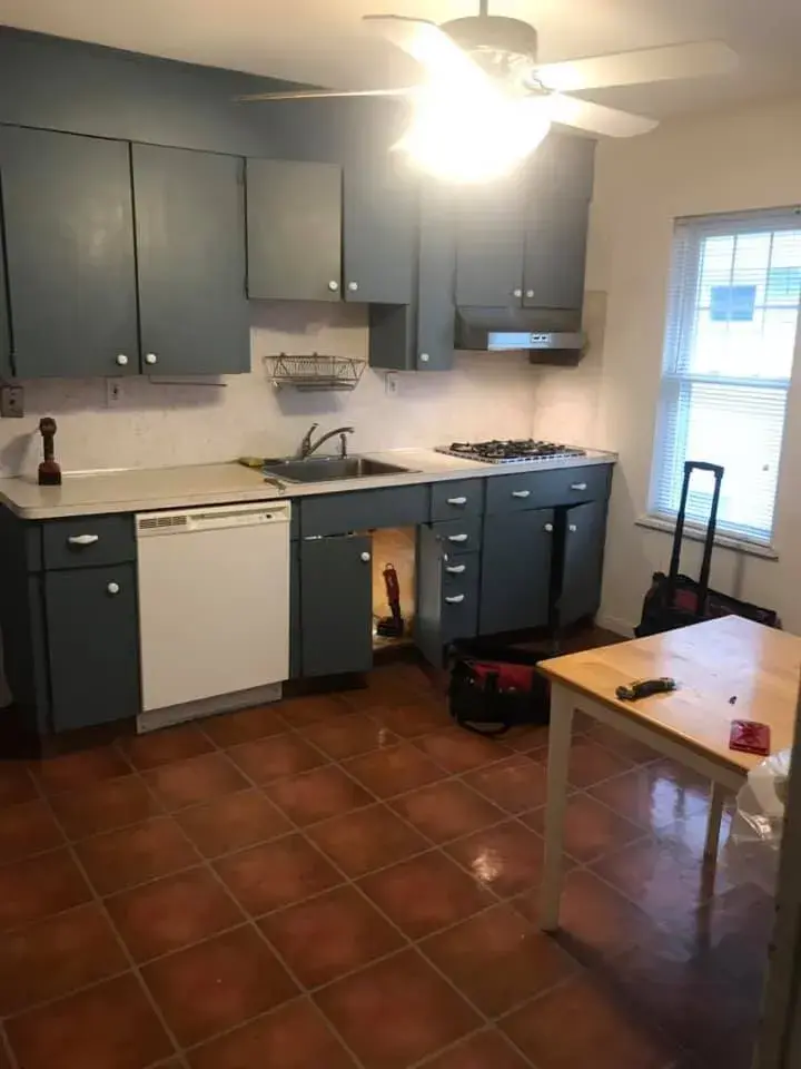 Kitchen remodel project in the North Shore MA